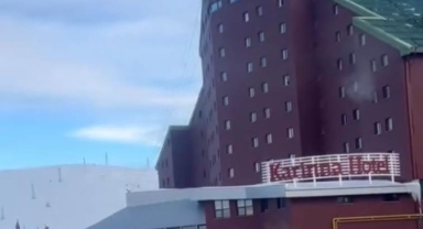 Uludağ'da otelde yangın ihbarı korkuttu