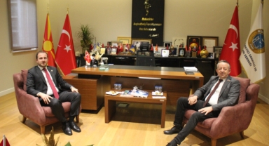 Vekil Kılıç'tan K. Makedonya Fahri Konsolosluğu ziyareti