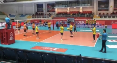 Voleybolda görülmemiş protesto