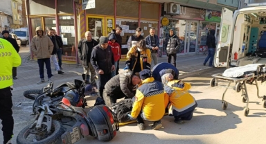 Acısını unutup, arkadaşını teselli etti