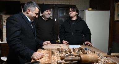 Başkan Yılmaz'dan Irgandı Köprüsü'ne ziyaret