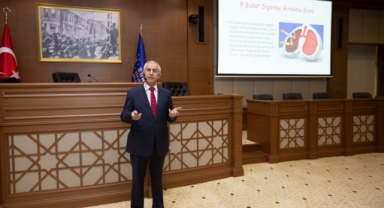 Bursa Belediyesi personeline sigaranın zararları anlatıldı