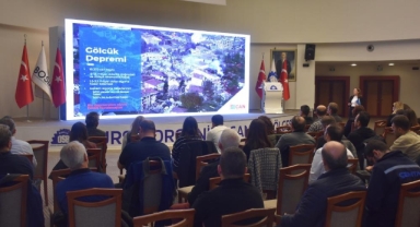 Bursa'da sanayicilere kritik deprem uyarıları