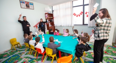 Büyükşehir’den çocuklara temel afet bilinci eğitimi
