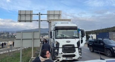 Gemlik'teki kazada tır şoförü gözaltına alındı