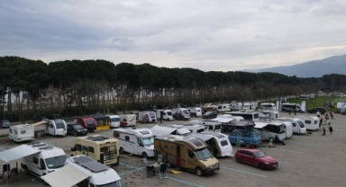 Karavan tutkunları Orhangazi'de buluştu
