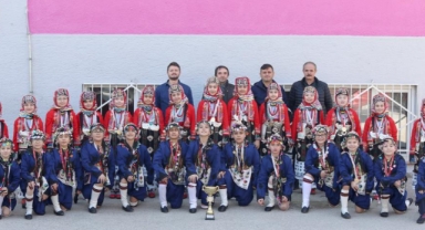 Minik folklorcular, Bursa birincisi oldu