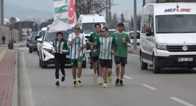 Sevgililer Günü’nde Bursaspor’a koştular