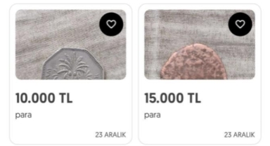 Tarihi sikkeleri internet üzerinden satışa çıkardılar
