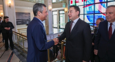 Ali Babacan’dan İBB’ye geçmiş olsun ziyareti