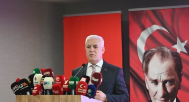 Başkan Bozbey'den yanan otel ile ilgili açıklama