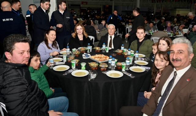 Başkan Bozbey iftar'da vatandaşlarla buluşuyor