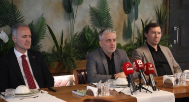 Başkan Taban gazetecilerle iftarda buluştu