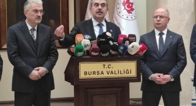 Bursa'da Bakan Tekin'den açıklamalar