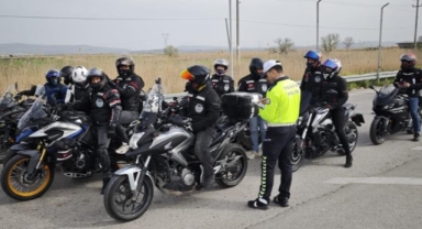 Bursa'da motosikletlere sıkı denetim