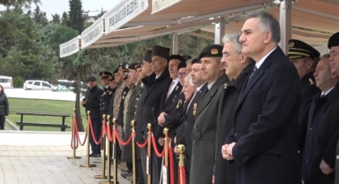 Bursa'daki şehitler unutulmadı