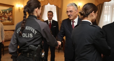 Bursa protokolü bayramlaştı