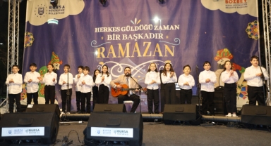 Bursalı çocuklardan Su Günü’ne özel konser