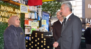 CHP Bursa İl Başkanı Nihat Yeşiltaş Gemlik’te ziyaretlerde bulundu