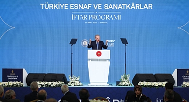 Cumhurbaşkanı Erdoğan Esnaf ve sanatkarlara seslendi
