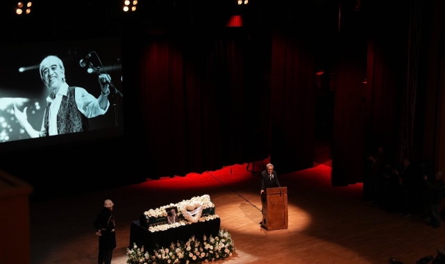 Edip Akbayram için tören düzenlendi