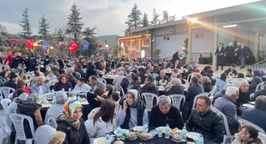 Harmancık’ta iftar bereketi