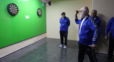 Huzurevi sakinleri Spor Festivali'ne hazırlanıyor