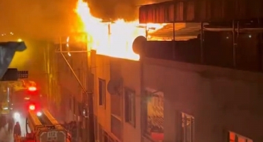İnegöl'de korkutan yangın
