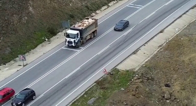 İznik'te Jandarma'dan dron destekli denetim