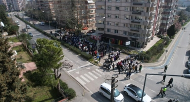 Nilüferli kadınlar, 8 Mart'ta adalet ve eşitlik için yürüdü