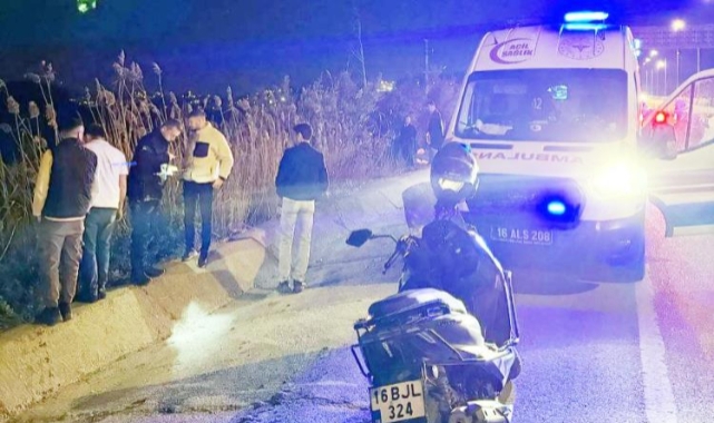 Takla atan otomobilden yaralı kurtuldu