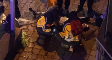 Uyuyan sürücü dehşet saçtı