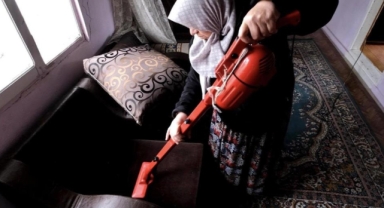 Yaşlıların evleri tertemiz oluyor