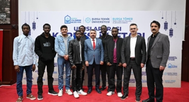 Yıldırım'da yabancı öğrenciler iftarda buluştu
