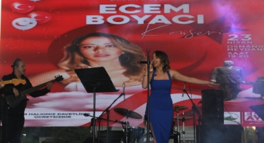 23 Nisan kutlamaları Ecem Boyacı konseri ile taçlandı