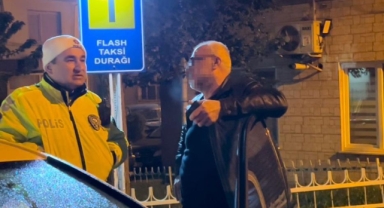 Alkollü sürücü ehliyeti kaptırınca isyan etti