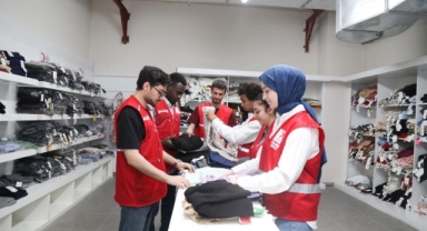 BTÜ'de ihtiyaç sahipleri için butik açıldı