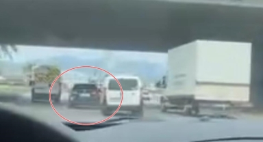 Bursa'da ölümüne makas kamerada...