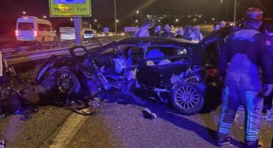 Bursa otobanda feci kaza: 1 ölü 3 yaralı