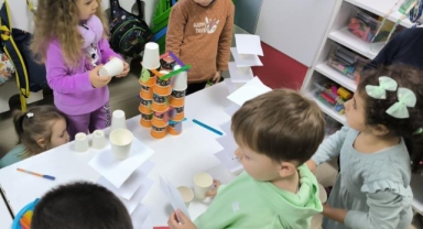 Bursalı minikler okul öncesi eğitimde sınırları aştı