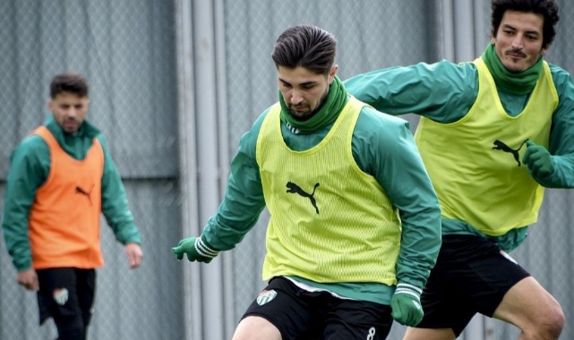 Bursaspor'da Hopaspor hazırlıkları devam ediyor