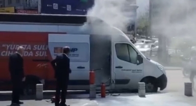 CHP'nin seçim aracı yandı!