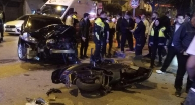 Gemlik’te feci kaza: 1 ağır yaralı