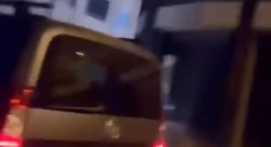 Kendisini takip ettiğini iddia ettiği kişiyi kayda aldı
