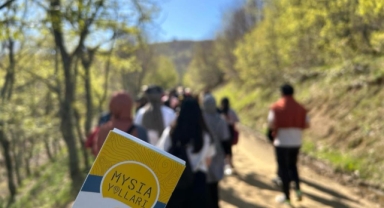 Mysia Yolları’nda baharın tadını çıkardılar