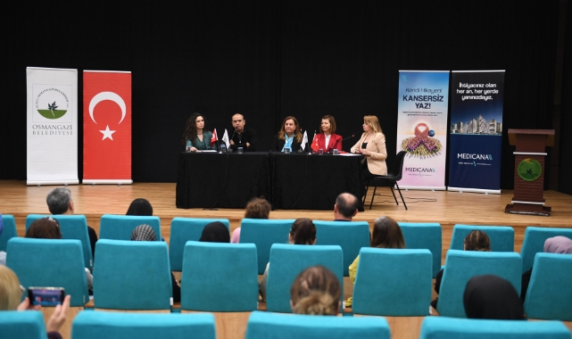 Osmangazi Belediyesi kansere karşı bilinçlendirdi