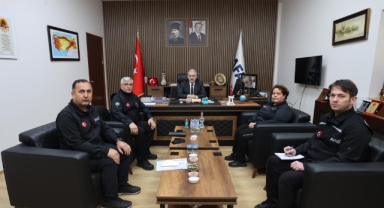 Vali Ayyıldız'dan AFAD'a ziyaret