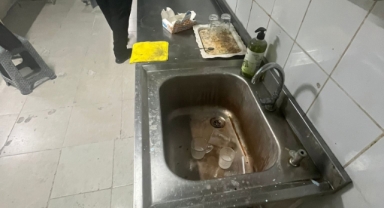 Zabıtadan merdiven altı imalathaneye baskın