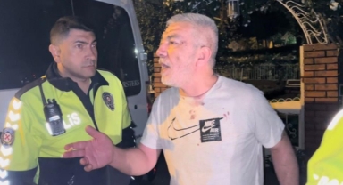 Alkollü sürücü polisleri sabır sınavından geçirdi