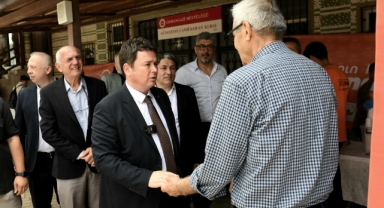 Başkan Aydın Güneştepe sakinleriyle bir araya geldi